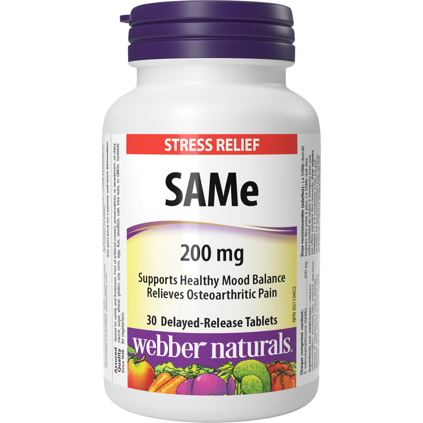 SAMe 200 mg for Webber Naturals|v|hi-res|WN3416