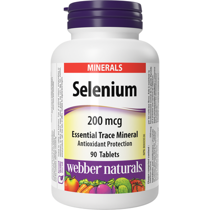 Selenium 200 mcg for Webber Naturals|v|hi-res|WN3111