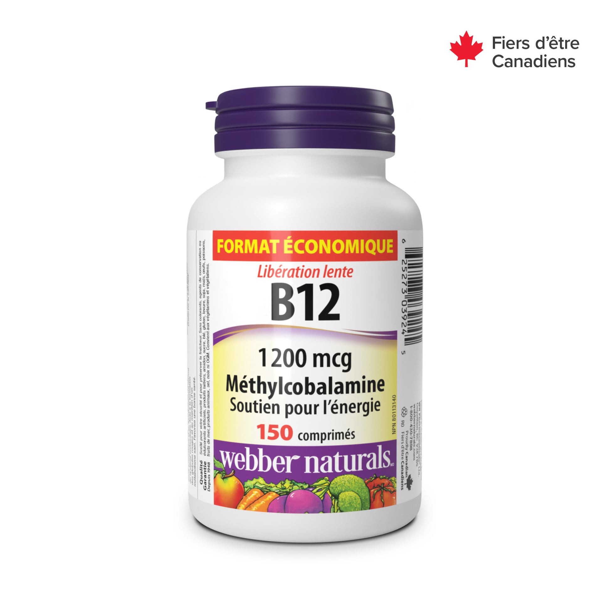 Vitamine B12 à libération lente for Webber Naturals|v|hi-res|WN3924
